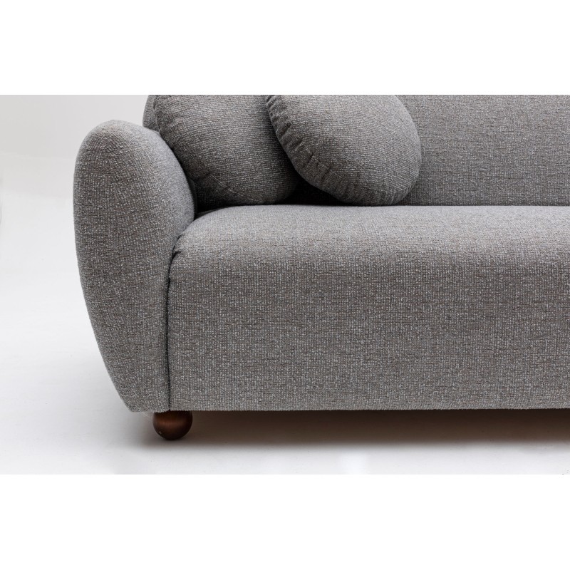 Corner Sofa Eddy Corner (L3-CHL) - Light Grey Light Grey