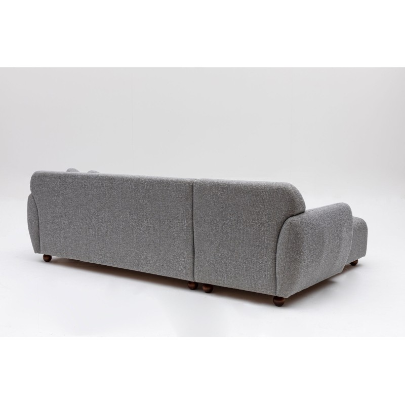 Corner Sofa Eddy Corner (CHL-3R) - Light Grey Light Grey