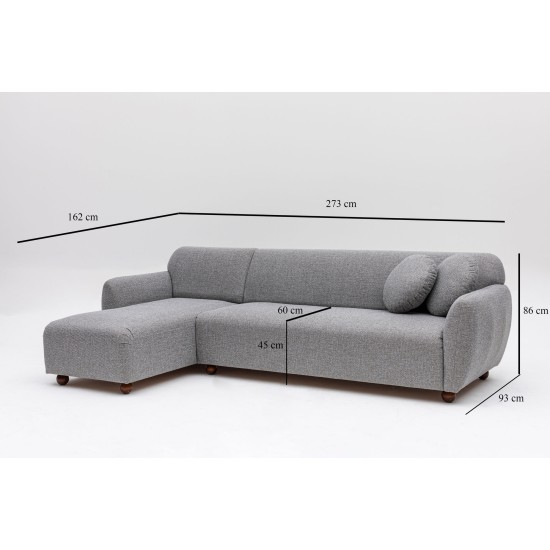 Corner Sofa Eddy Corner (CHL-3R) - Light Grey Light Grey Corner Sofa Eddy Corner (CHL-3R) - Light Grey Light Grey