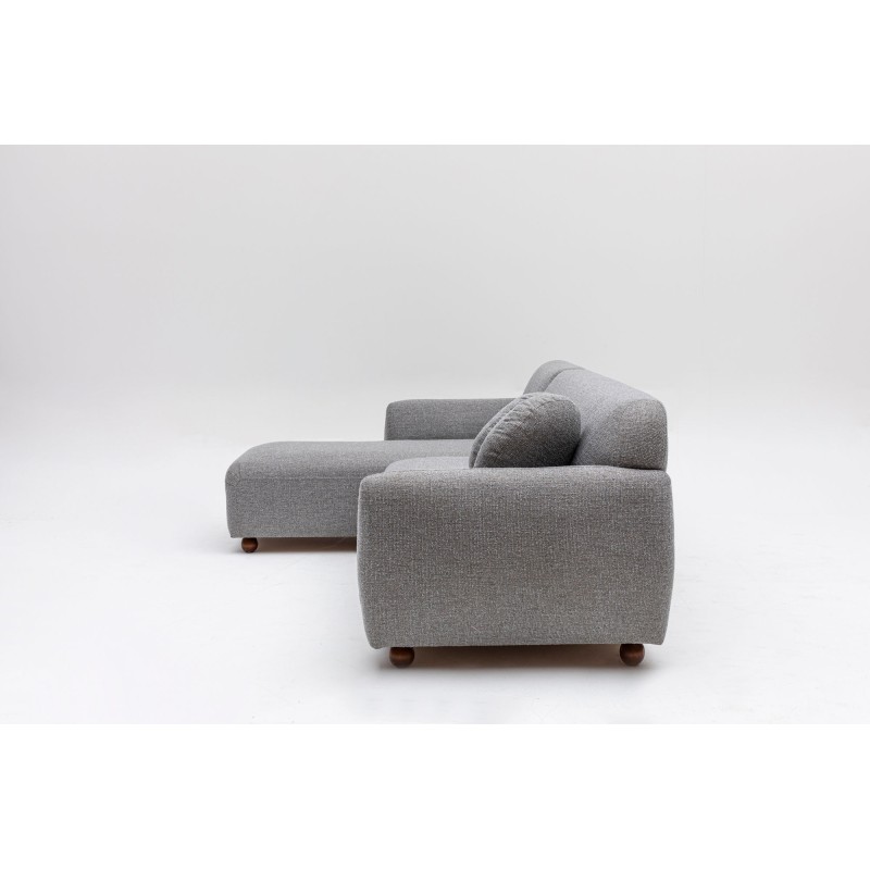 Corner Sofa Eddy Corner (CHL-3R) - Light Grey Light Grey
