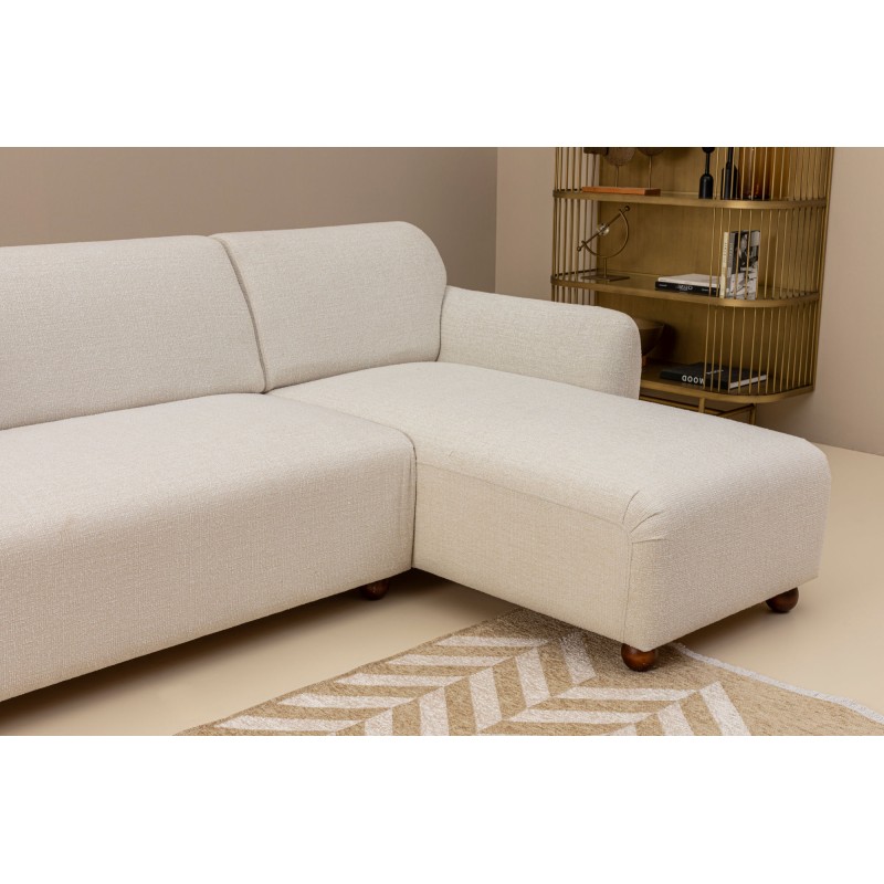 Atelier del Sofa Corner Sofa Eddy Corner Right (L3-CHL) - White White