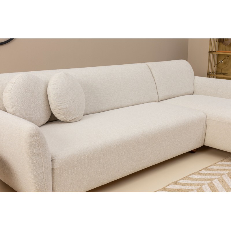 Atelier del Sofa Corner Sofa Eddy Corner Right (L3-CHL) - White White