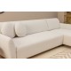 Corner Sofa Eddy Corner Right (L3-CHL) - White White Atelier del Sofa Corner Sofa Eddy Corner Right (L3-CHL) - White White