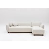 Atelier del Sofa Corner Sofa Eddy Corner Right (L3-CHL) - White White