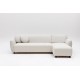 Corner Sofa Eddy Corner Right (L3-CHL) - White White Atelier del Sofa Corner Sofa Eddy Corner Right (L3-CHL) - White White