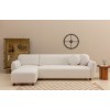 Atelier del Sofa Corner Sofa Eddy Corner Left (CHL-3R) - White White