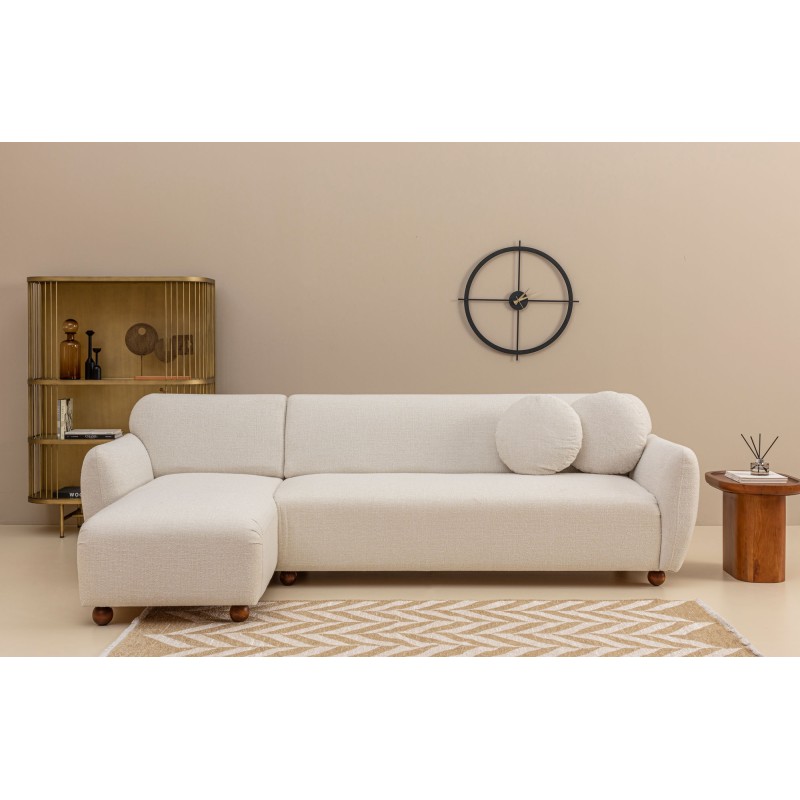 Atelier del Sofa Corner Sofa Eddy Corner Left (CHL-3R) - White White