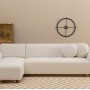 Corner Sofa Eddy Corner Left (CHL-3R) - White White