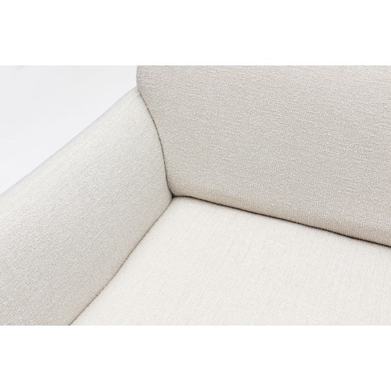 Atelier del Sofa Corner Sofa Eddy Corner Left (CHL-3R) - White White