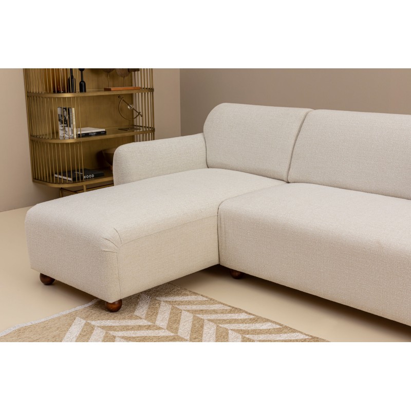 Atelier del Sofa Corner Sofa Eddy Corner Left (CHL-3R) - White White