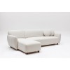 Atelier del Sofa Corner Sofa Eddy Corner Left (CHL-3R) - White White