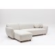 Atelier del Sofa Corner Sofa Eddy Corner Left (CHL-3R) - White White