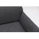 Corner Sofa Eddy Corner 2 (3L-C-3R) - Dark Grey Dark Grey