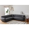 Corner Sofa Eddy Corner 2 (3L-C-3R) - Dark Grey Dark Grey