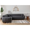 Corner Sofa Eddy Corner 2 (3L-C-3R) - Dark Grey Dark Grey