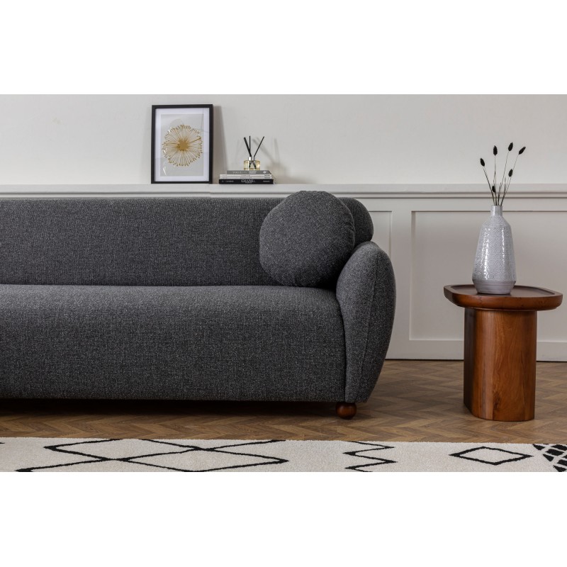 Corner Sofa Eddy Corner 2 (3L-C-3R) - Dark Grey Dark Grey