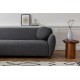 Corner Sofa Eddy Corner 2 (3L-C-3R) - Dark Grey Dark Grey