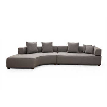 Corner Sofa Gondol-1 (CHL-3R) - Grey Grey