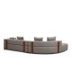 Corner Sofa Gondol-1 (CHL-3R) - Grey Grey Corner Sofa Gondol-1 (CHL-3R) - Grey Grey