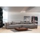 Corner Sofa Gondol-1 (L3-CHL) - Grey Grey Corner Sofa Gondol-1 (L3-CHL) - Grey Grey