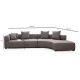 Corner Sofa Gondol-1 (L3-CHL) - Grey Grey Corner Sofa Gondol-1 (L3-CHL) - Grey Grey