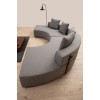 Corner Sofa Gondol-2 (CHL-SOL-CHL-SAĞ) - Grey Grey