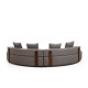 Corner Sofa Gondol-2 (CHL-SOL-CHL-SAĞ) - Grey Grey Corner Sofa Gondol-2 (CHL-SOL-CHL-SAĞ) - Grey Grey