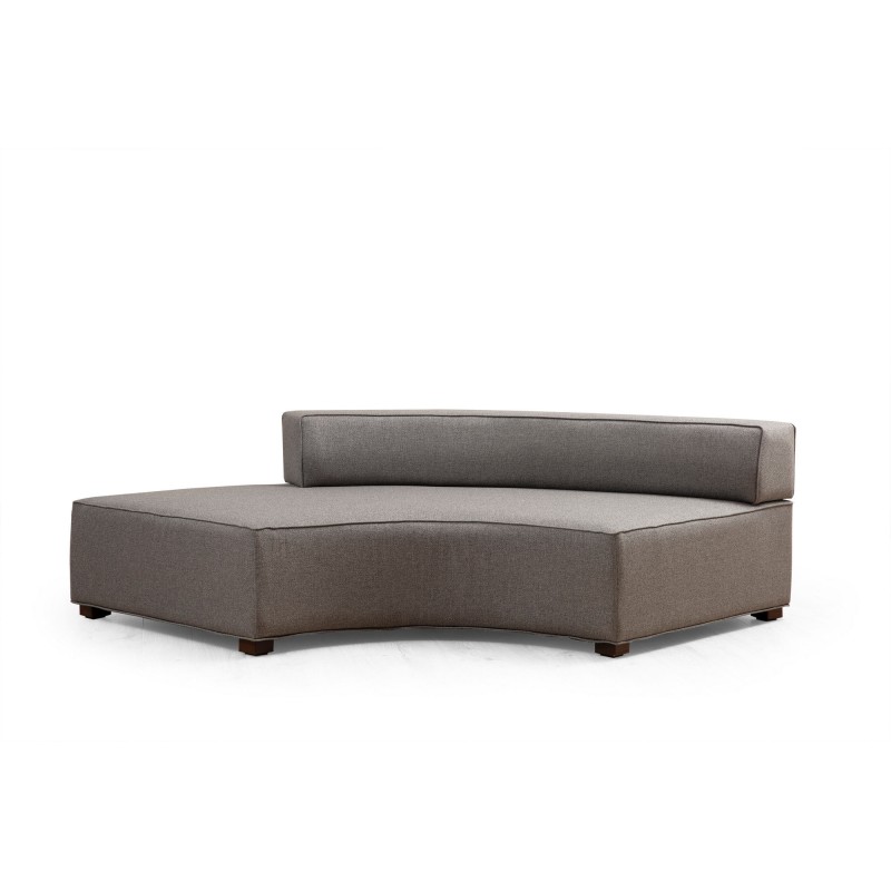 Corner Sofa Gondol-4 (CHL-SOL-CHL-SAĞ-3R) - Grey Grey