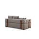 Corner Sofa Gondol-4 (CHL-SOL-CHL-SAĞ-3R) - Grey Grey