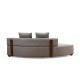 Corner Sofa Gondol-4 (CHL-SOL-CHL-SAĞ-3R) - Grey Grey