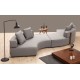 Corner Sofa Gondol-5 (CHL-SAĞ-CHL-SAĞ) - Grey Grey