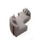 Corner Sofa Gondol-5 (CHL-SAĞ-CHL-SAĞ) - Grey Grey