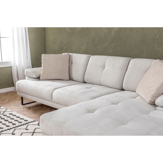 Corner Sofa Mustang Small Right - Beige Beige Corner Sofa Mustang Small Right - Beige Beige