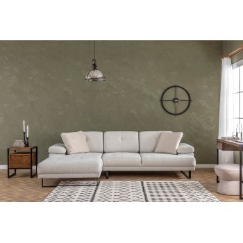 Corner Sofa Mustang Small Left - Beige Beige