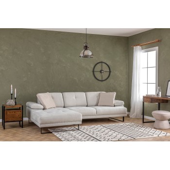 Corner Sofa Mustang Small Left - Beige Beige
