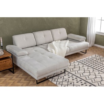 Corner Sofa Mustang Small Left - Beige Beige