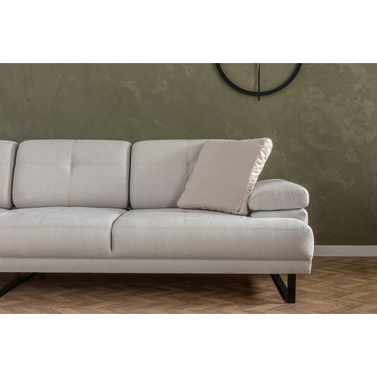 Corner Sofa Mustang Small Left - Beige Beige Corner Sofa Mustang Small Left - Beige Beige
