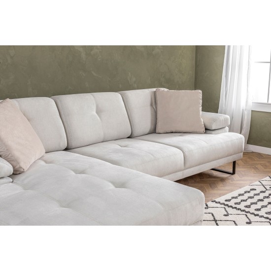Corner Sofa Mustang Small Left - Beige Beige Corner Sofa Mustang Small Left - Beige Beige