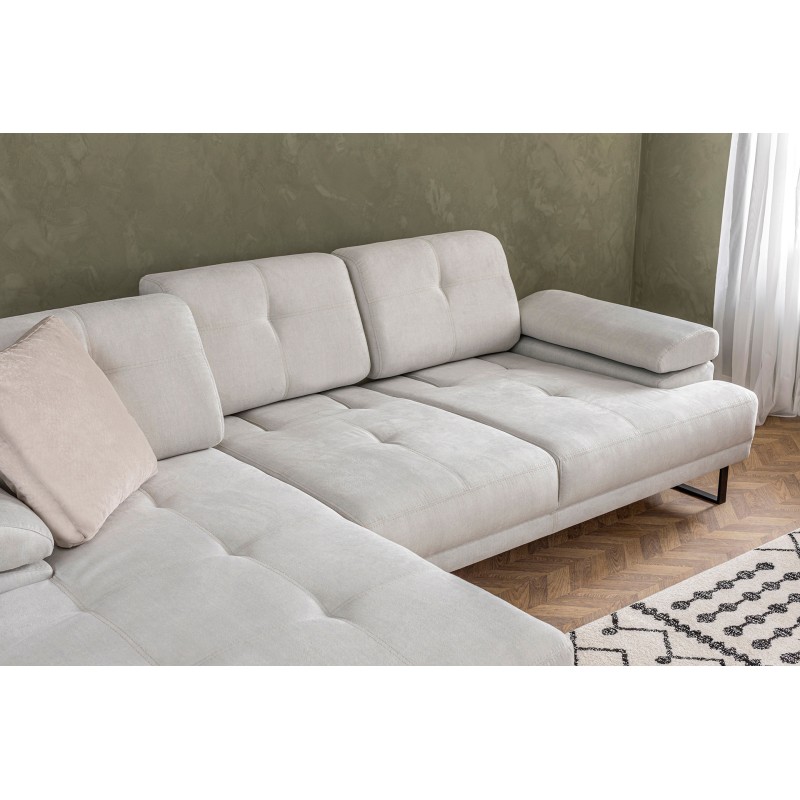 Corner Sofa Mustang Small Left - Beige Beige