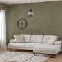 Corner Sofa Mustang Large Right - Beige Beige