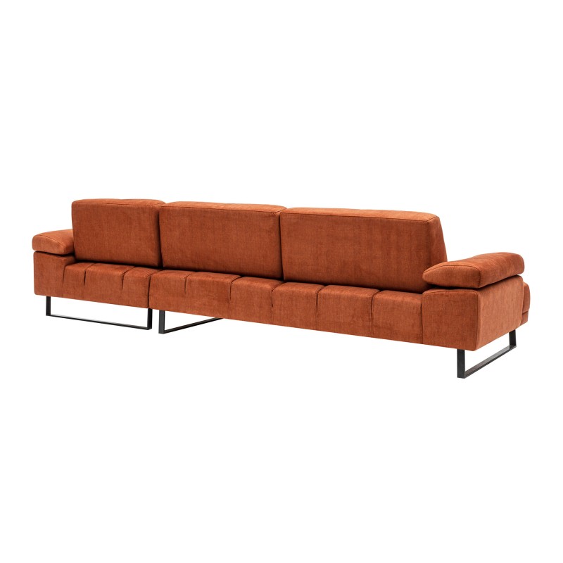Corner Sofa Mustang Small Right - Orange Orange