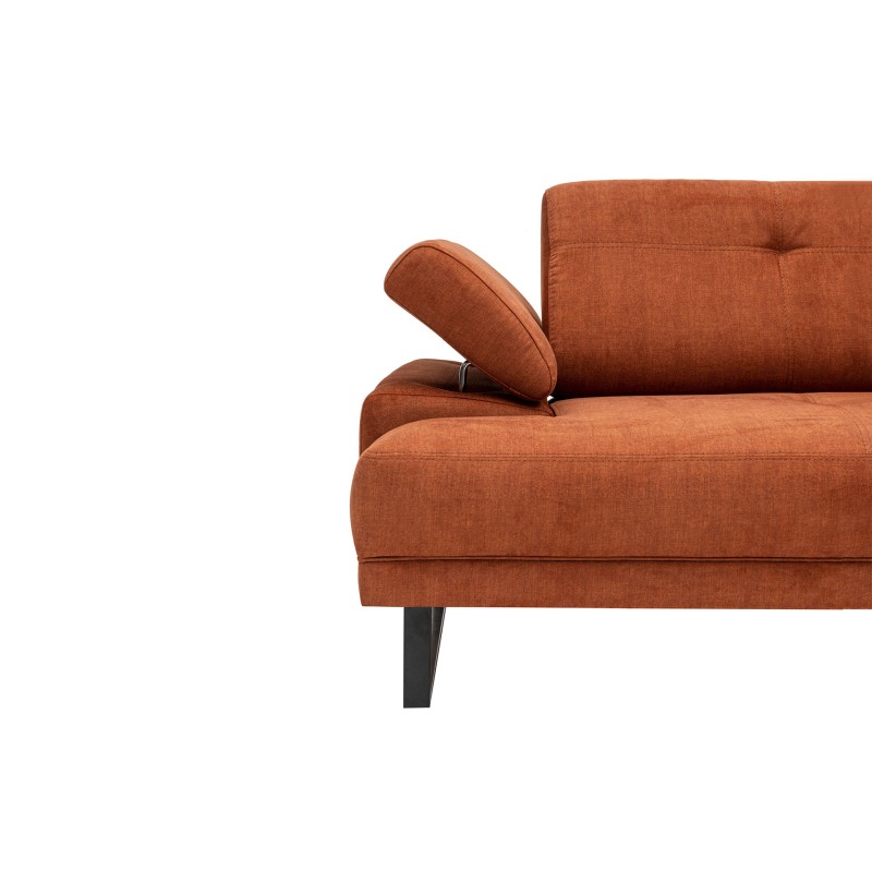 Corner Sofa Mustang Small Right - Orange Orange