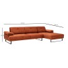 Corner Sofa Mustang Small Right - Orange Orange