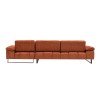 Corner Sofa Mustang Small Right - Orange Orange