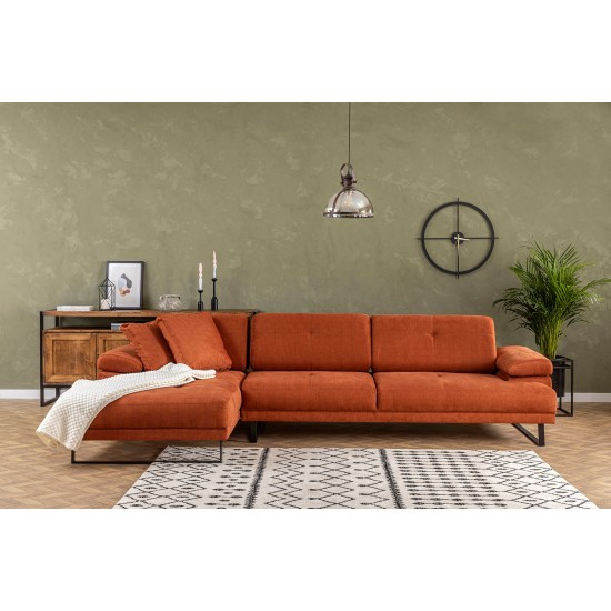 Corner Sofa Mustang Small Left - Orange Orange