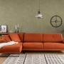 Corner Sofa Mustang Small Left - Orange Orange