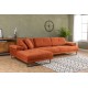 Corner Sofa Mustang Small Left - Orange Orange