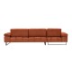 Corner Sofa Mustang Small Left - Orange Orange
