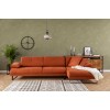 Corner Sofa Mustang Large Right - Orange Orange