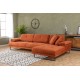 Corner Sofa Mustang Large Right - Orange Orange Corner Sofa Mustang Large Right - Orange Orange